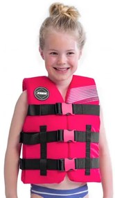 Detská záchranná vesta JOBE NYLON - ružová