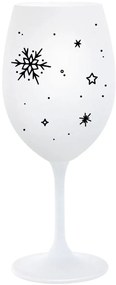 ZIMĚNKA - biely pohár na víno 350 ml