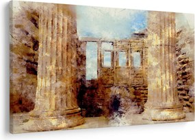 Obraz - Érechthéion, Atény, Grécko (90x60 cm)