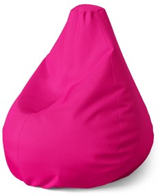 Sablio Sedací vak Pear Sýtoružová - 70 x 95 x 15 cm