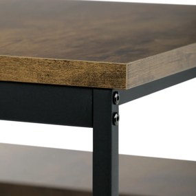 Jedálenský set s 2 lavicami OLD WOOD, 110 x 60 x75 cm