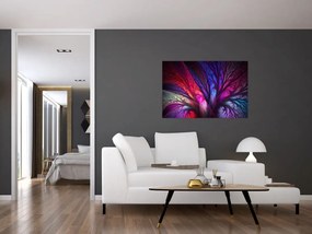 Abstraktný obraz stromu (90x60 cm)