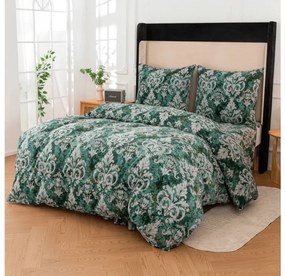 Mikroplyšové obliečky ORIENTINO zelené Rozmer obliečky: 70 x 80 cm | 140 x 200 cm