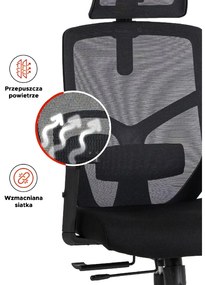 PROXIMA.store - Ergonomické kancelárske kreslo BENTO