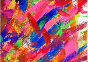 Obraz - Farebná abstrakcia (70x50 cm)