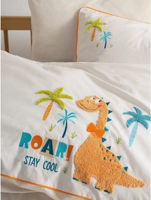 Béžové bavlnené detské obliečky do postieľky s plachtou/4-dielne 100x150 cm Kiddo – Mijolnir