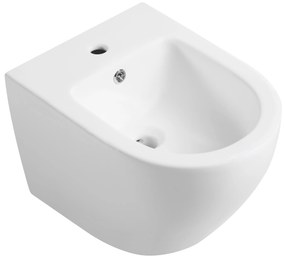 Cerano Fizo, keramický závesný bidet 490x360x370 mm, biela matná, CER-CER-417413