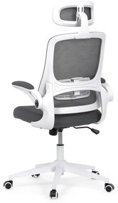 Autronic BONTEC Kancelárska stolička, hojdací mechanizmus, šedá sieťovina, KA-Q843 GREY Farba: Šedá