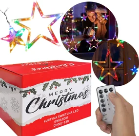 Tutumi Tutumi, LED hviezdna girlanda 3m + ovládač CD002-138, CHR-00329