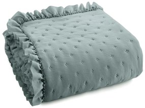 Dekorstudio Prehoz na posteľ s volánovým lemom LIBI3 šalviovozelený Rozmer prehozu (šírka x dĺžka): 170x210cm