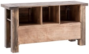 furniture-nabytek.cz - Masivní skříňka pod umyvadlo Cancún z recyklované borovice, lakovaná, hnědá