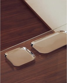 Servírovacie tácky v súprave 2 ks z nehrdzavejúcej ocele 15x29 cm Nirela – Kave Home