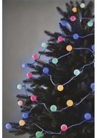 LED Vianočná vonkajšia reťaz 40xLED/9m IP44 multicolor