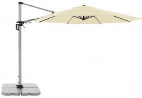 Doppler ACTIVE 370 cm - bočný záhradný slnečník s bočnou tyčou - 2. akosť (S266)