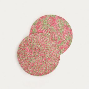 Podložka pod tanier LIORA ružová / zelená 775697