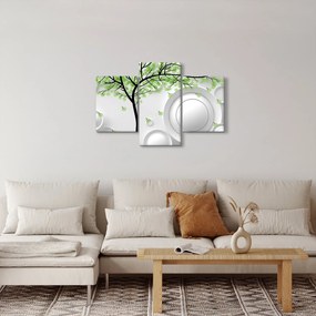 Obraz umelecké abstrakcie (90x60 cm)