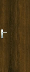 DRE Entry vchodové dvere naturel pravé 80 cm orech karamelový ENTRYOK80P