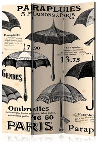 Artgeist Paraván - Vintage Umbrellas [Room Dividers]