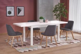 Jedálenský rozťahovací stôl Tiaro 140/220 cm biely