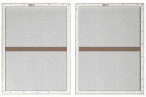 Obrazy s ručne maľovanými prvkami v súprave 2 ks 50x70 cm Crystal – Styler