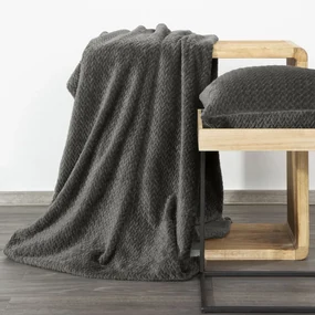 Dekorstudio Deka CINDY3 v grafitovej farbe farbe Rozmer deky: 170x210cm
