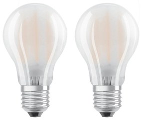 OSRAM LED žiarovka E27 6,5W teplá biela 2 kusy
