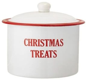 Bloomingville Vianočná kovová dóza Christmas Treats Christmas Treats