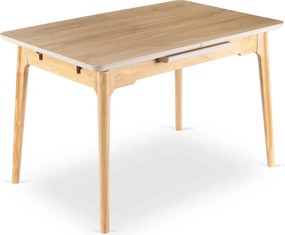 Stôl Keramický ADAMO 120-160 cm dub