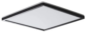 KANLUX KANLUX, AZPO stropné LED svietidlo, 300x300mm, 17,5 W, IP54, čierna matná, 31509