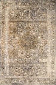 Koberec Dywilan Moon Mamluk Silver Ornament sivý