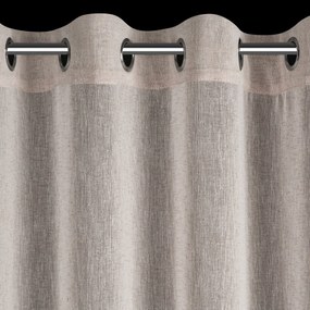 ZÁVES NA KRÚŽKOCH ANGELICA 140X250 CM RÚŽOVÁ