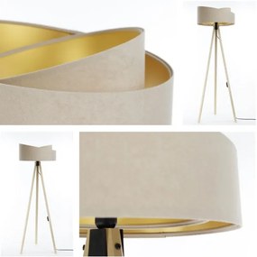 Stojacia lampa GALAXY 1xE27/60W/230V béžová