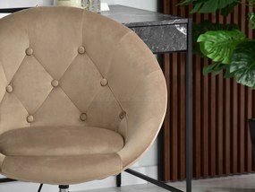 Kreslo Lush 4 (béžová + čierna). Vlastná spoľahlivá doprava až k Vám domov. 1110273