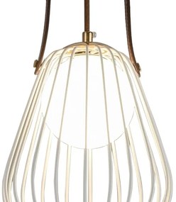 Klausen 111098 - Nástenná lampa MEMORY 1xG9/4W/230V biela/hnedá