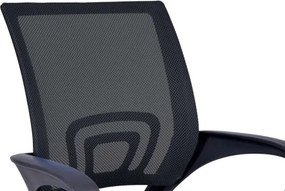 Kancelárska stolička BIANCO čierna