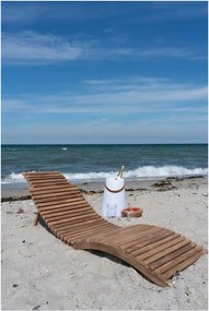 Záhradné ležadlo z tíkového dreva House Nordic Arrieta