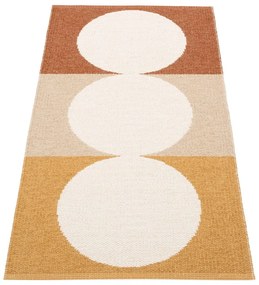 Okrovožlto-krémový vnútorný a vonkajší koberec 70x140 cm Otto Harvest – Pappelina