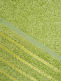 Bambusový uterák 50 × 100 cm - Noemi limetkový