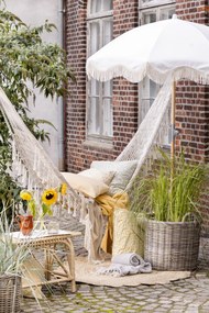 Ib Laursen Prešívaný pléd Lemon Drop 130 × 180 cm