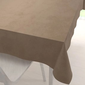 Biante Zamatový obdĺžnikový obrus Velvet Premium SVP-034 Kávovo hnedý 100x140 cm