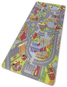 Koberec Play Smart City sivý