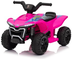 Elektrické autíčko QUAD Kids E-ATV ružové
