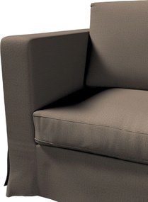Poťah na sedačku Karlanda  (pre 3 osoby,nerozkladacia,dlhý) farba produktu hnedá látka zapletaná