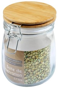 Sklenená dóza na sypké potraviny – Homéa