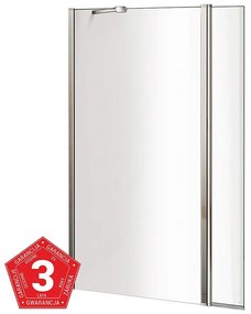 Sprchová stena Walk-In Dafne (90+30)x195 CZ CHR