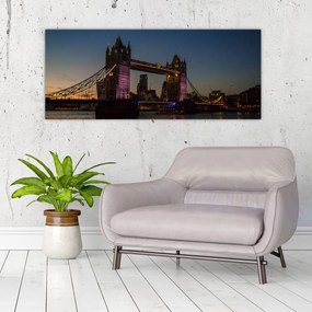 Obraz - Tower bridge (120x50 cm)