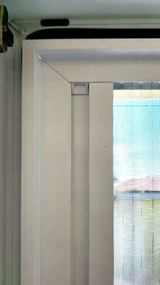 Sieťky proti hmyzu na DVERE - PLISSÉ KLIK LUX - bežné odtiene