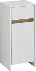 XXXLutz SPODNÁ SKRINKA, biela, farba duba, biela, 32,4/73,8/32,2 cm Xora - Kúpeľňové skrinky - 001977028406