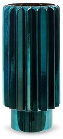 Dekoratívna váza IRMA 17x30 CM tyrkysová
