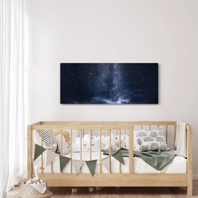 Obraz hviezdnej oblohy (120x50 cm)